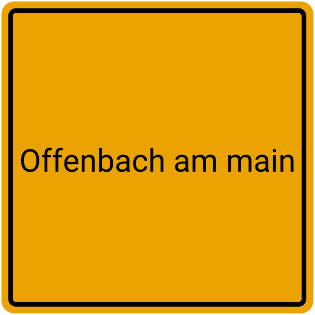 Meldebestätigung Offenbach am Main